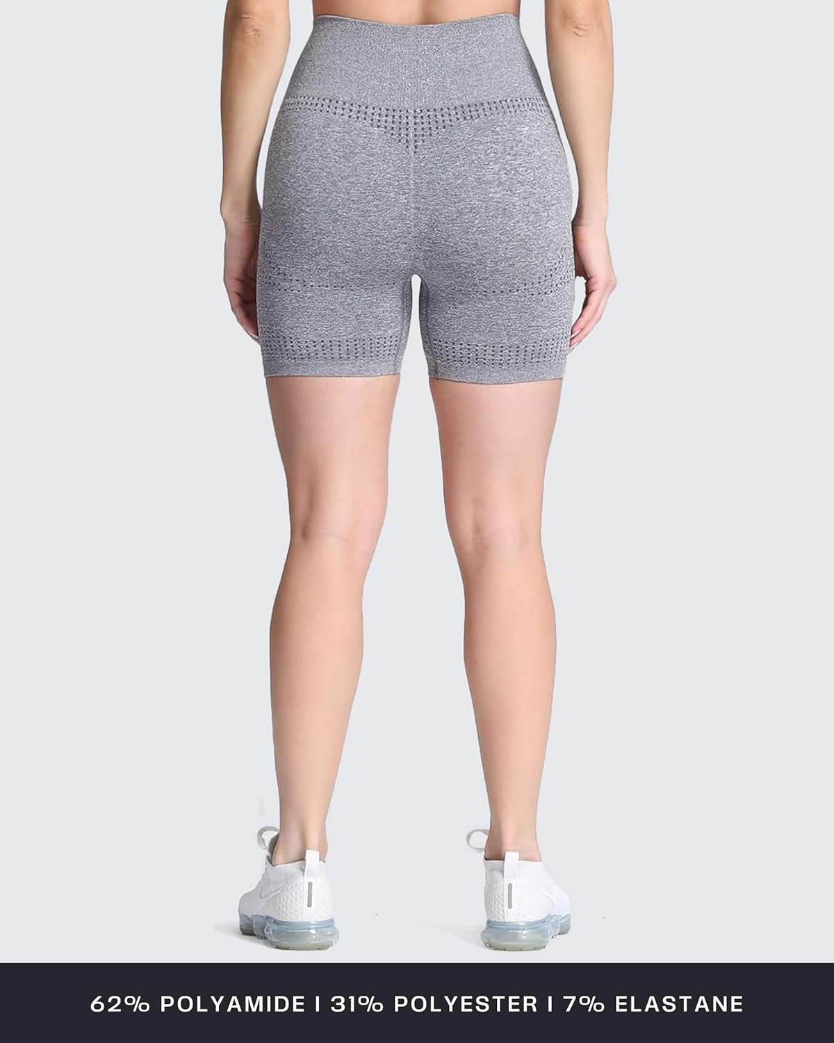 Seamless Workout Biker Shorts for Women High Waisted Exercise Athletic Gym Booty Running Yoga Short 5"