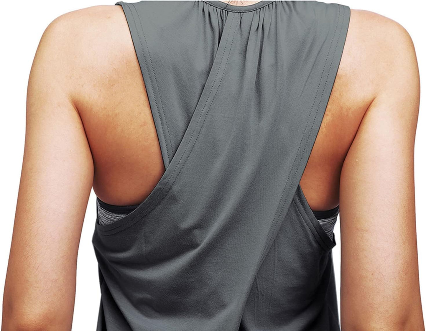 Workout Tops for Women Yoga Athletic Shirts Tank Tops Gym Summer Workout Clothes