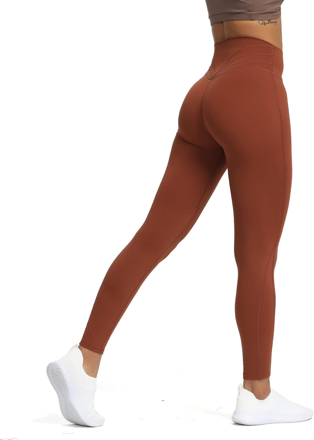 High Waisted Workout Leggings for Women Trinity Yoga Pants 26.5"
