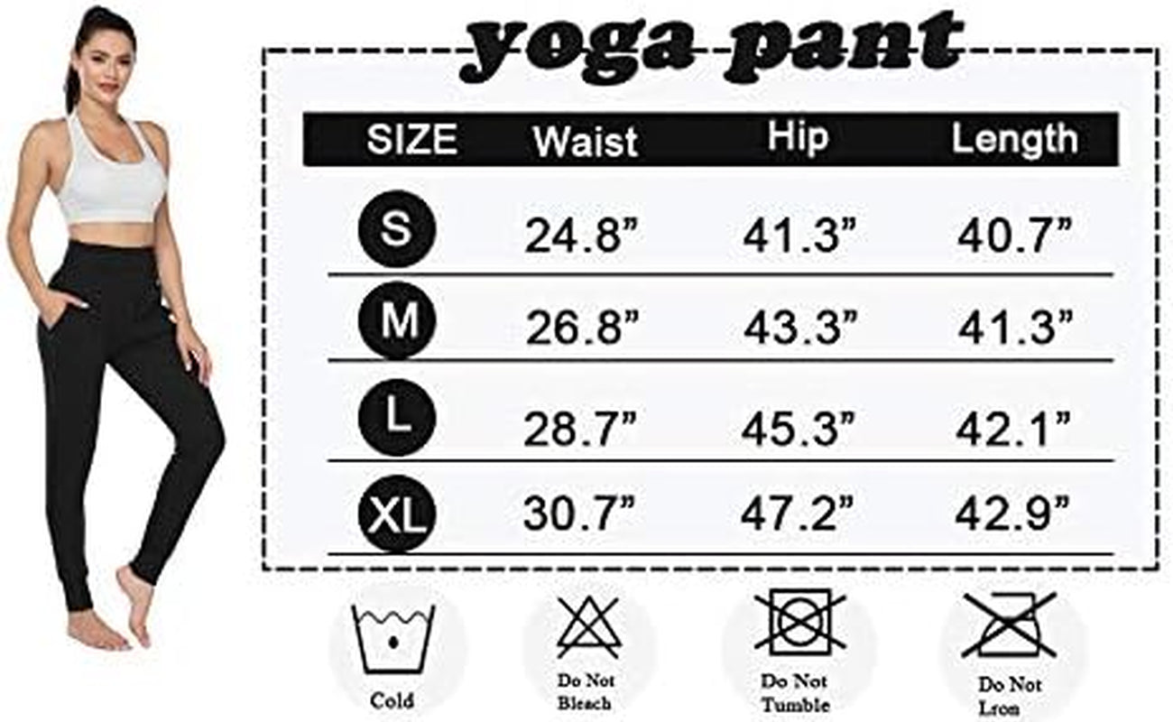 Womens Yoga Sweatpants Loose High Waist Workout Joggers Pants Comfort Lounge Pants with Pockets(Wine Red,S)
