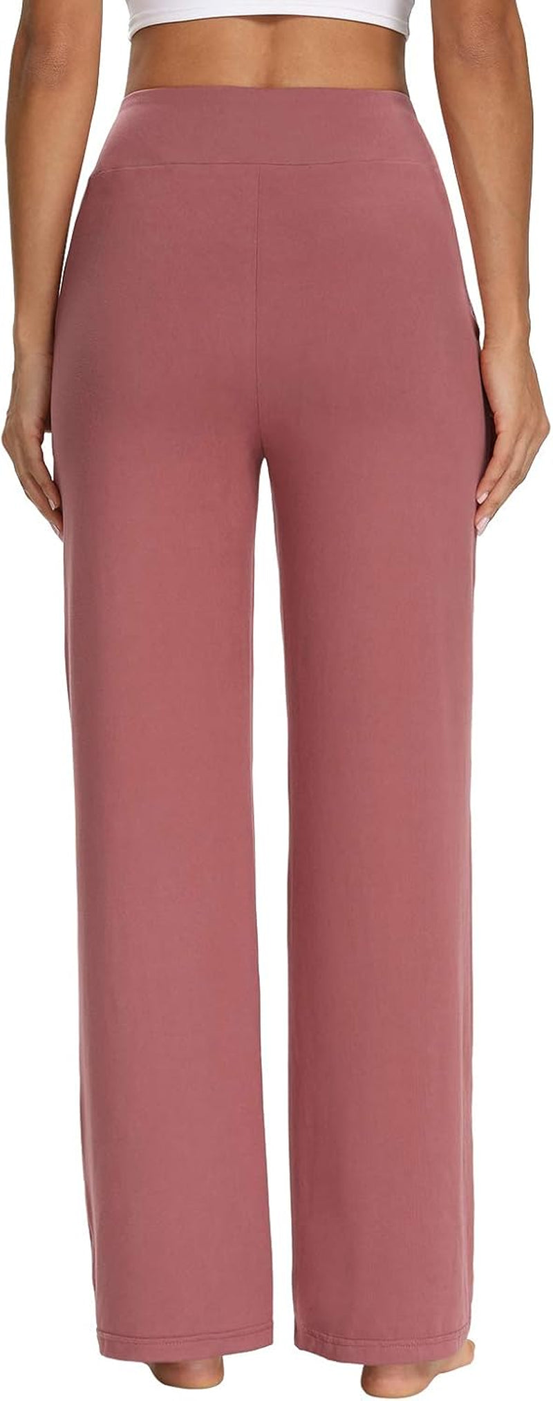 Womens Yoga Sweatpants Bootcut Loose Comfy Lounge Wide Leg Pants Workout Joggers Pants with Pockets