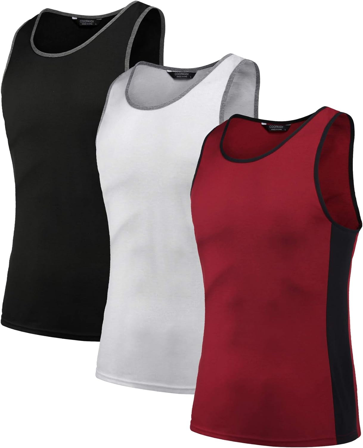 Men'S Gym Tank Tops Y-Back Workout Muscle Tee Training Bodybuilding Fitness Sleeveless T Shirt