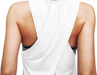 Workout Tops for Women Yoga Athletic Shirts Tank Tops Gym Summer Workout Clothes