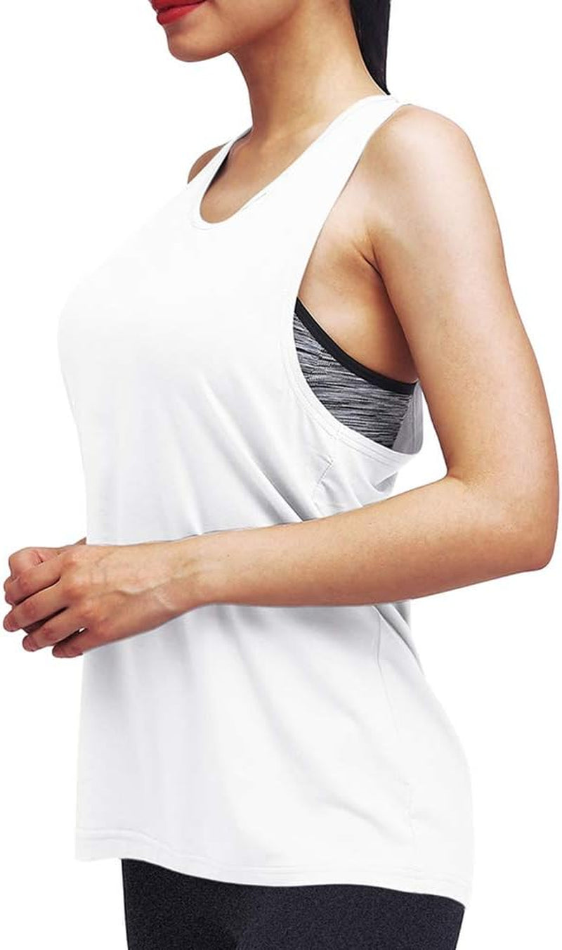 Workout Tops for Women Yoga Athletic Shirts Tank Tops Gym Summer Workout Clothes