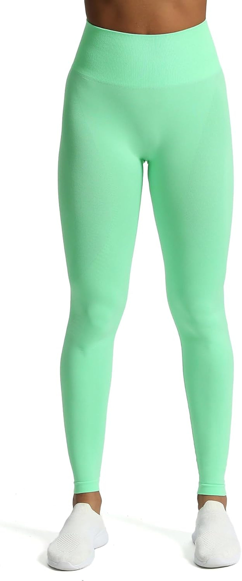 Workout Seamless Leggings for Women Smile Contour High Waisted Athletic Yoga Pants Tights 26"