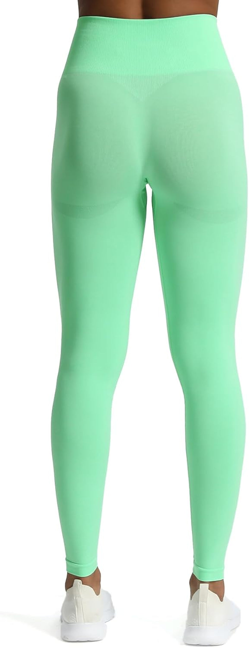Workout Seamless Leggings for Women Smile Contour High Waisted Athletic Yoga Pants Tights 26"