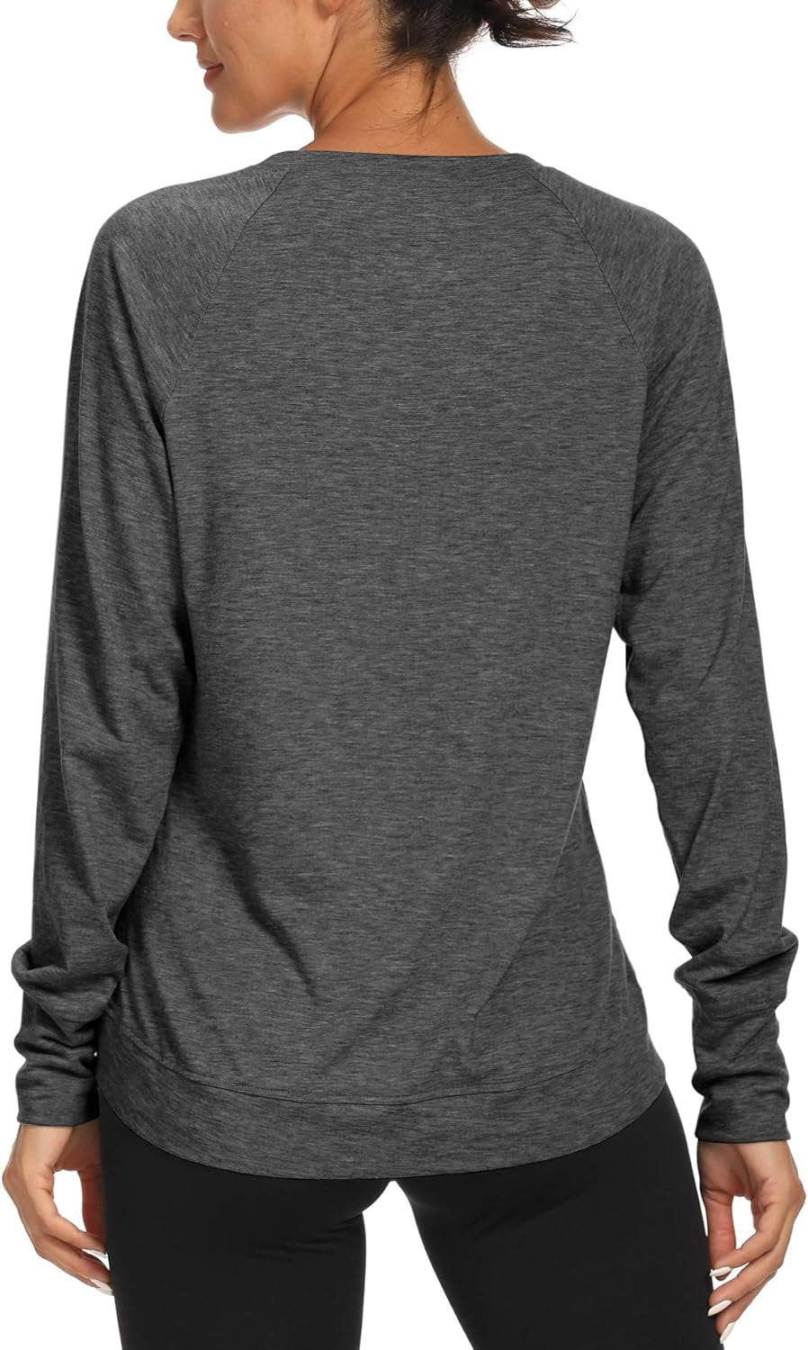 Long Sleeve Workout Shirts for Women Yoga Workout Sports Running Shirt Tops