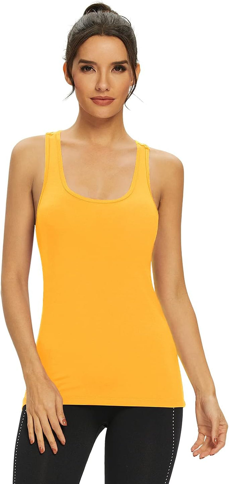 Racerback Workout Tank Top for Women Activewear Running Top Yoga 4 Pack